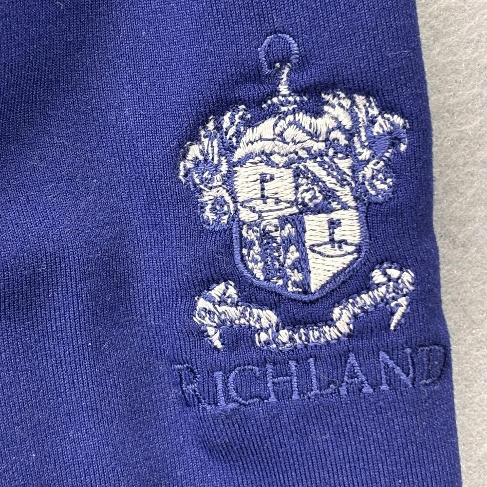 Polo Golf Ralph Lauren Polo Shirt Mens Large Blue Long Sleeve Stretch Richland